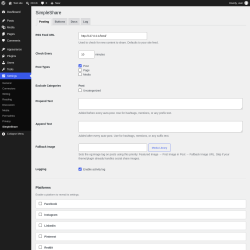 Page screenshot: Settings &rarr; SimpleShare