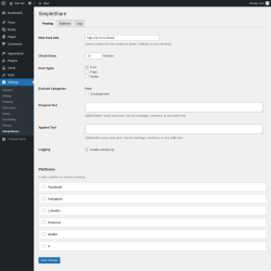 Page screenshot: Settings &rarr; SimpleShare