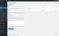 Page screenshot: SimpLy Gallery → Albums