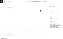 Page screenshot: SimplyRETS → New SimplyRETS Page