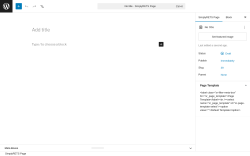 Page screenshot: SimplyRETS → New SimplyRETS Page