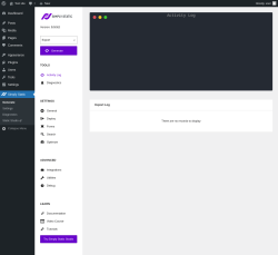 Page screenshot: Simply Static