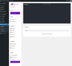 Page screenshot: Simply Static