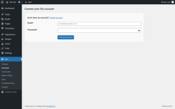 Page screenshot: Sirv &rarr; Account