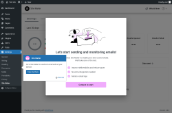 Page screenshot: Settings → Site Mailer