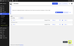 Page screenshot: Site Reviews 