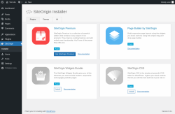 Page screenshot: SiteOrigin