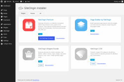 Page screenshot: SiteOrigin