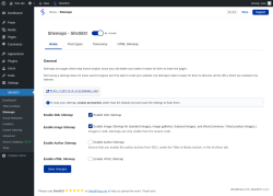 Page screenshot: SiteSEO &rarr; Sitemaps