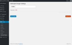 Page screenshot: Settings &rarr; SiteSuperCharger