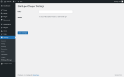 Page screenshot: Settings &rarr; SiteSuperCharger
