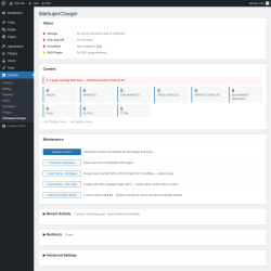 Page screenshot: Settings &rarr; SiteSuperCharger