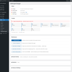 Page screenshot: Settings &rarr; SiteSuperCharger