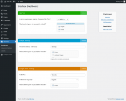 Page screenshot: SiteTree