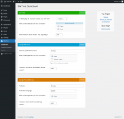 Page screenshot: SiteTree