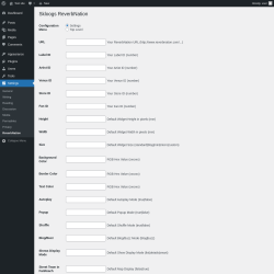 Page screenshot: Settings &rarr; ReverbNation