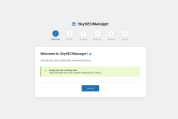 Page screenshot: &lsaquo; Test site &mdash; WordPress