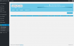 Page screenshot: Video Slider