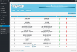 Page screenshot: Video Slider → Slider Options