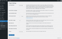 Page screenshot: Slider Pro &rarr; Plugin Settings