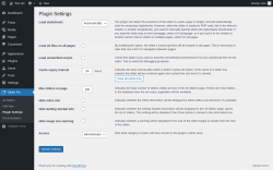 Page screenshot: Slider Pro &rarr; Plugin Settings