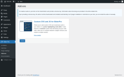 Page screenshot: Slider Pro &rarr; Add-ons
