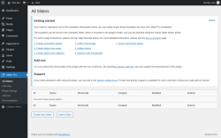Page screenshot: Slider Pro