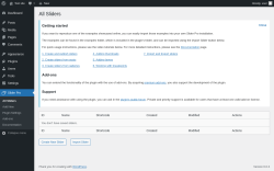Page screenshot: Slider Pro