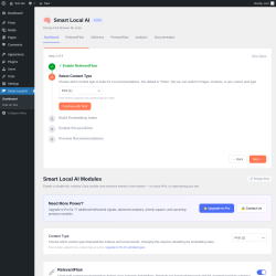 Page screenshot: Dashboard &lsaquo; Test site &mdash; WordPress