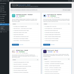 Page screenshot: Smart Local AI &rarr; Plugins