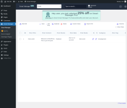 Page screenshot: Smart Manager