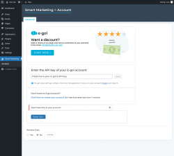 Page screenshot: Smart Marketing