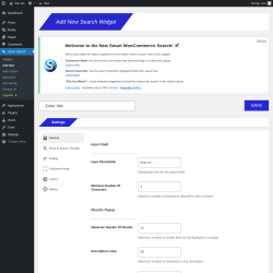 Page screenshot: Smart Search → Add New