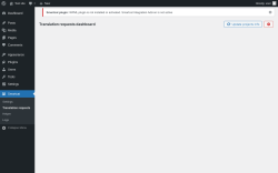 Page screenshot: Smartcat → Translation requests