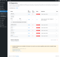 Page screenshot: SmartCloud &rarr; AI-Kit Diagnostics