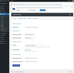 Page screenshot: SmartPay → Settings