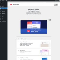 Page screenshot: WPChat