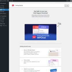 Page screenshot: WPChat