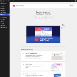 Page screenshot: WPChat