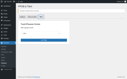 Page screenshot: POS INV &rarr; Payment &rarr; Tiket