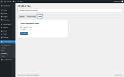 Page screenshot: PPOB Distributor &rarr; Payment &rarr; Tiket