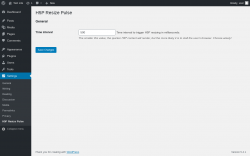 Page screenshot: Settings &rarr; H5P Resize Pulse