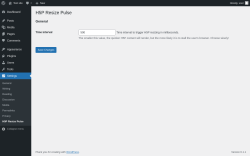 Page screenshot: Settings &rarr; H5P Resize Pulse