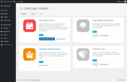 Page screenshot: SiteOrigin