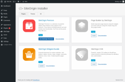 Page screenshot: SiteOrigin