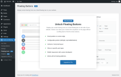Page screenshot: Icons & Sharing &rarr; Floating Icons Pro
