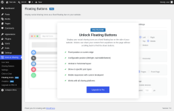 Page screenshot: Icons & Sharing &rarr; Floating Icons Pro
