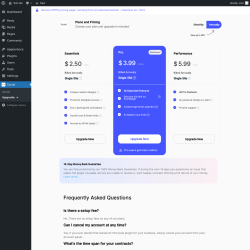 Page screenshot: Social → Upgrade  ➤