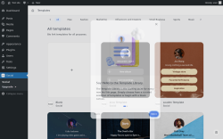 Page screenshot: Social