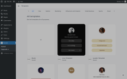 Page screenshot: Social